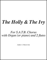 The Holly and the Ivy SATB choral sheet music cover